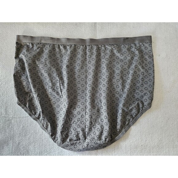 Cacique Panties Womens Gray Full Leg Brief Panty Size 18 / 20 - Picture 3 of 8